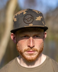 Korda Snapback Cap Dark Kamo